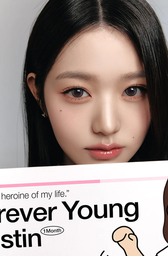 [月拋] Hapa Kristin Forever Young Kristin 1 Month Muse Gray 繆斯灰 月拋 |每盒2片