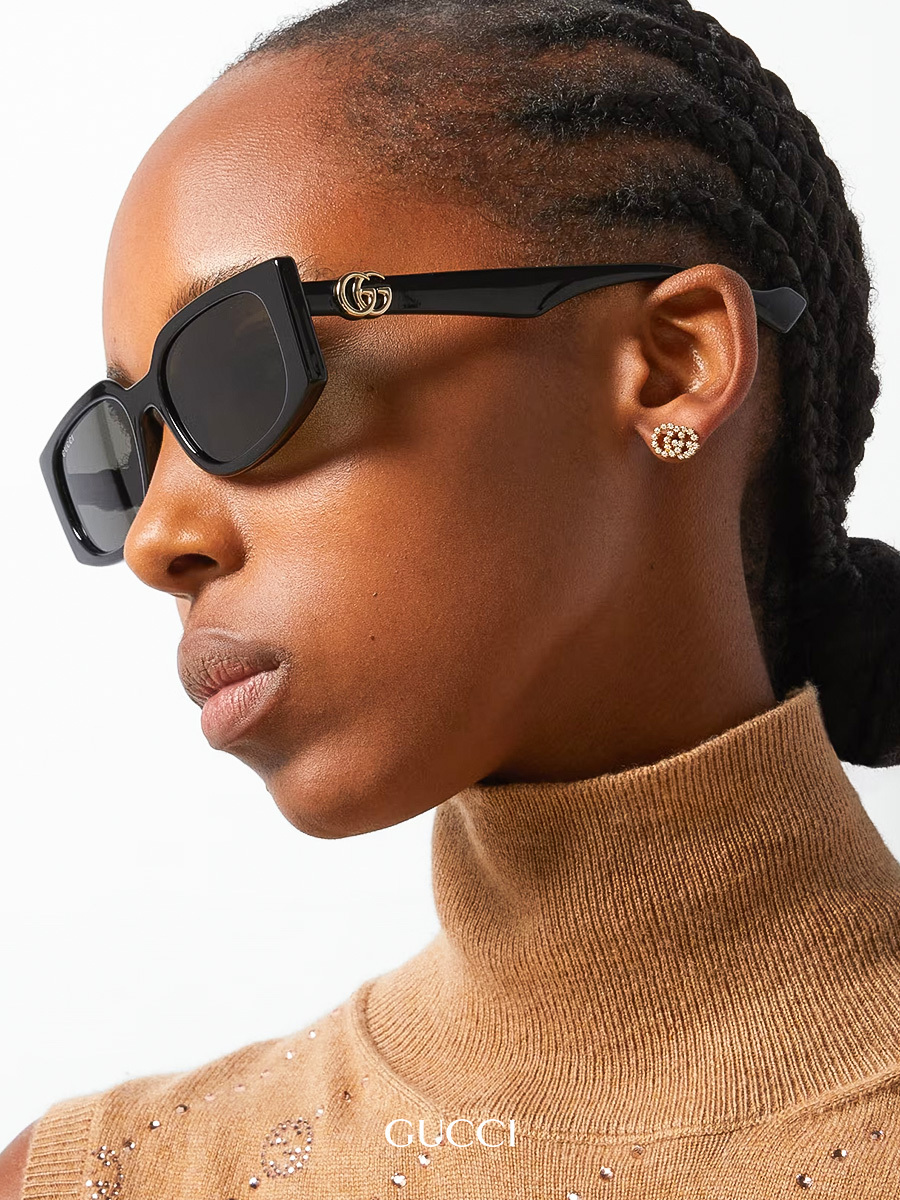 ひ*。様 【美品】 GUCCI 眼鏡 Gucci™ GG1434O Oversized Eyeglasses | EyeOns.com