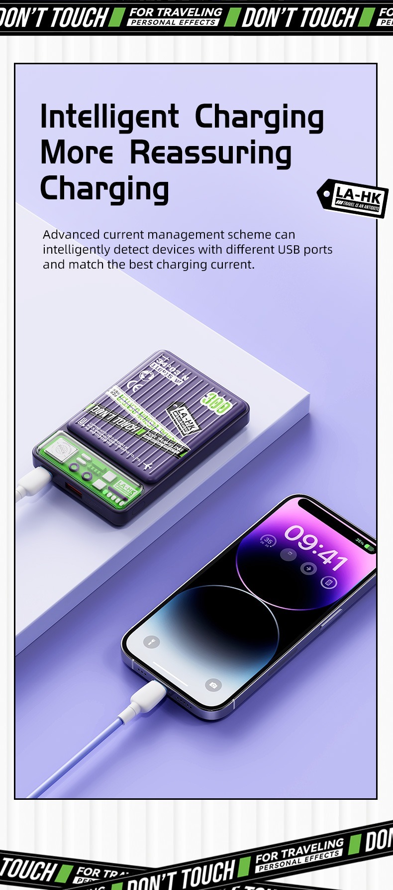 Rock  旅行專用 10000mAh超薄磁吸行動電源