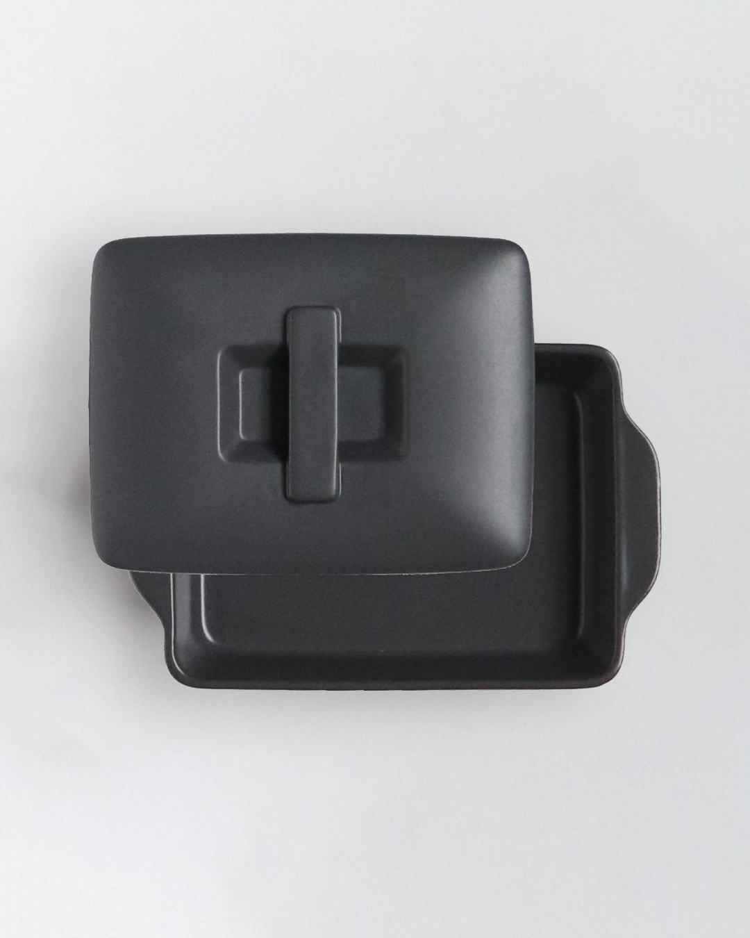 The chef 耐熱平底烤盤(附蓋) 炭灰｜SALIU