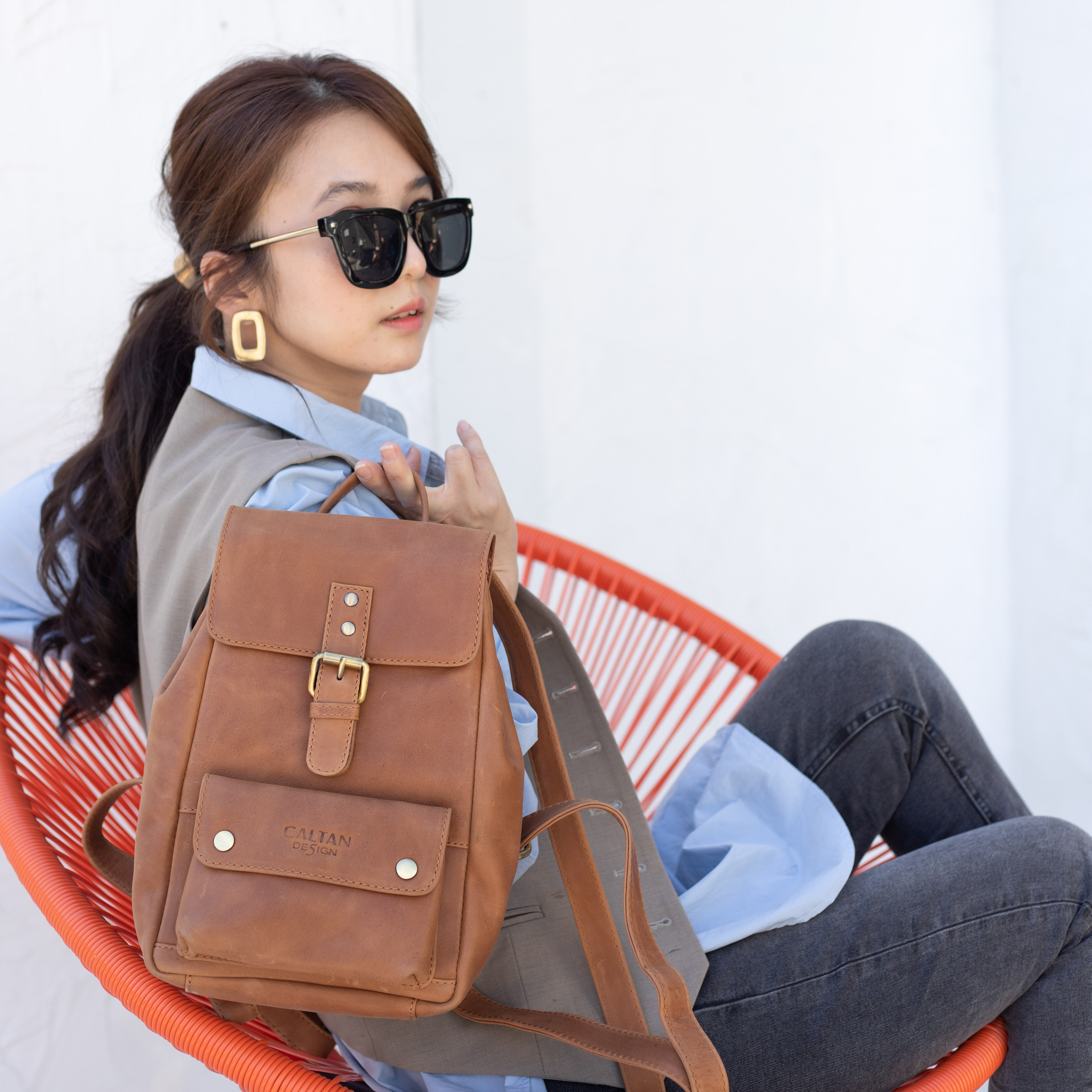 輕巧典雅後背包-四色(5332)