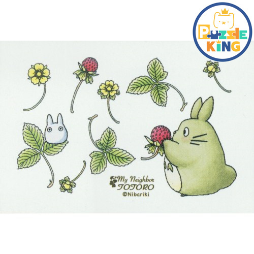 龍貓-拼貼藝術系列2草莓採摘 (迷你尺寸)