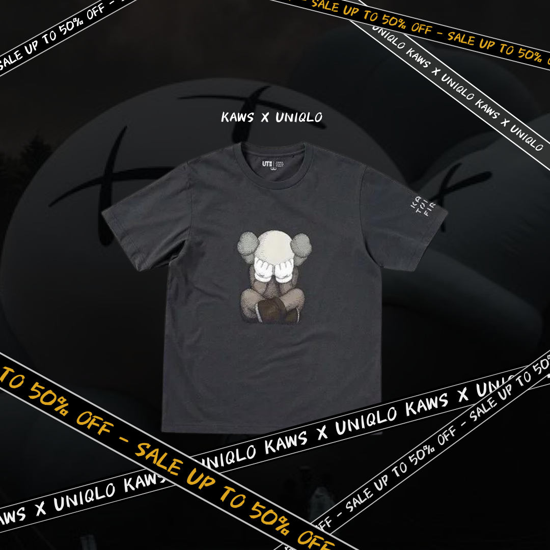 KAWS x UNIQLO  UT印花短踢