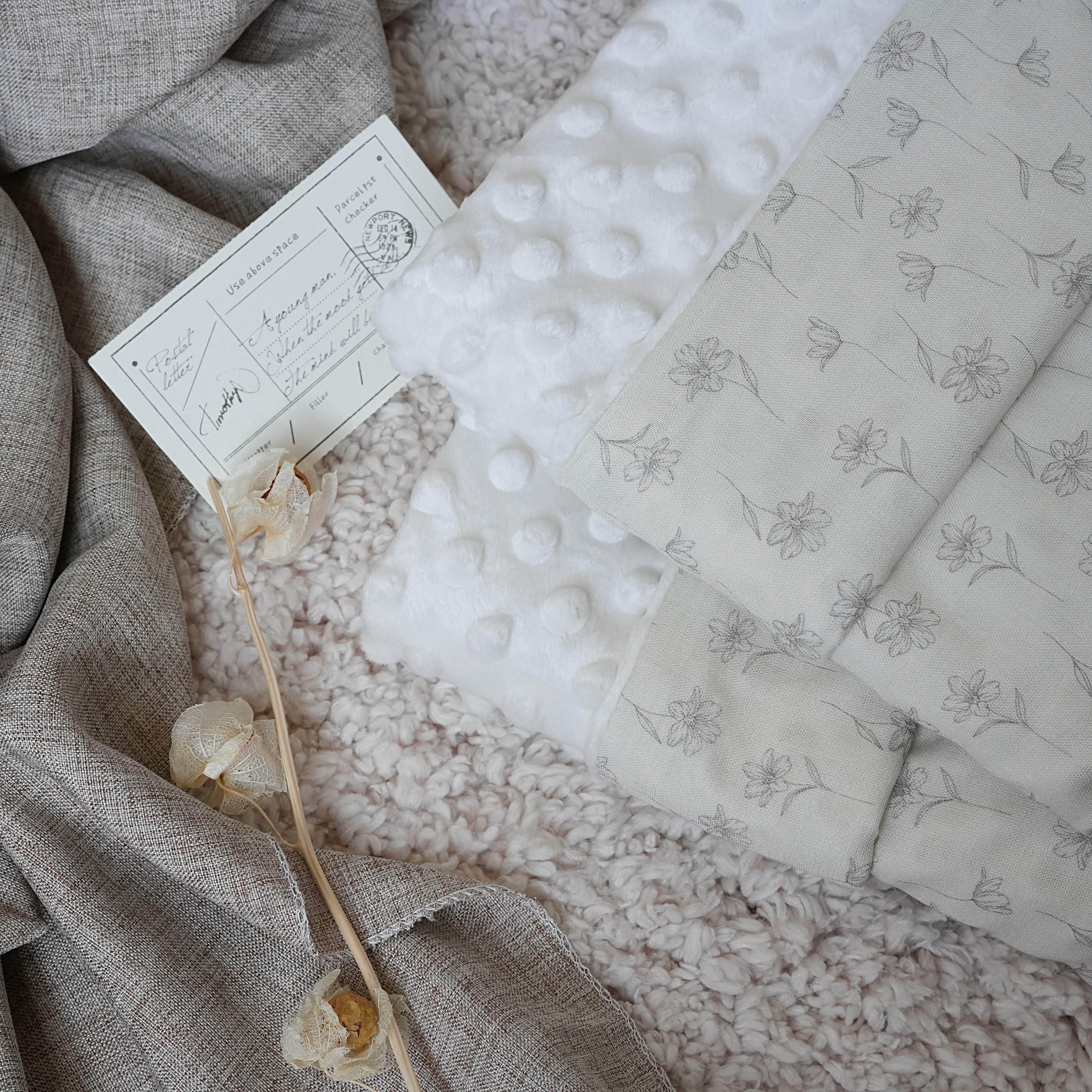 Hi Y.P store-舒眠毯-獨家設計款-高雅桔梗