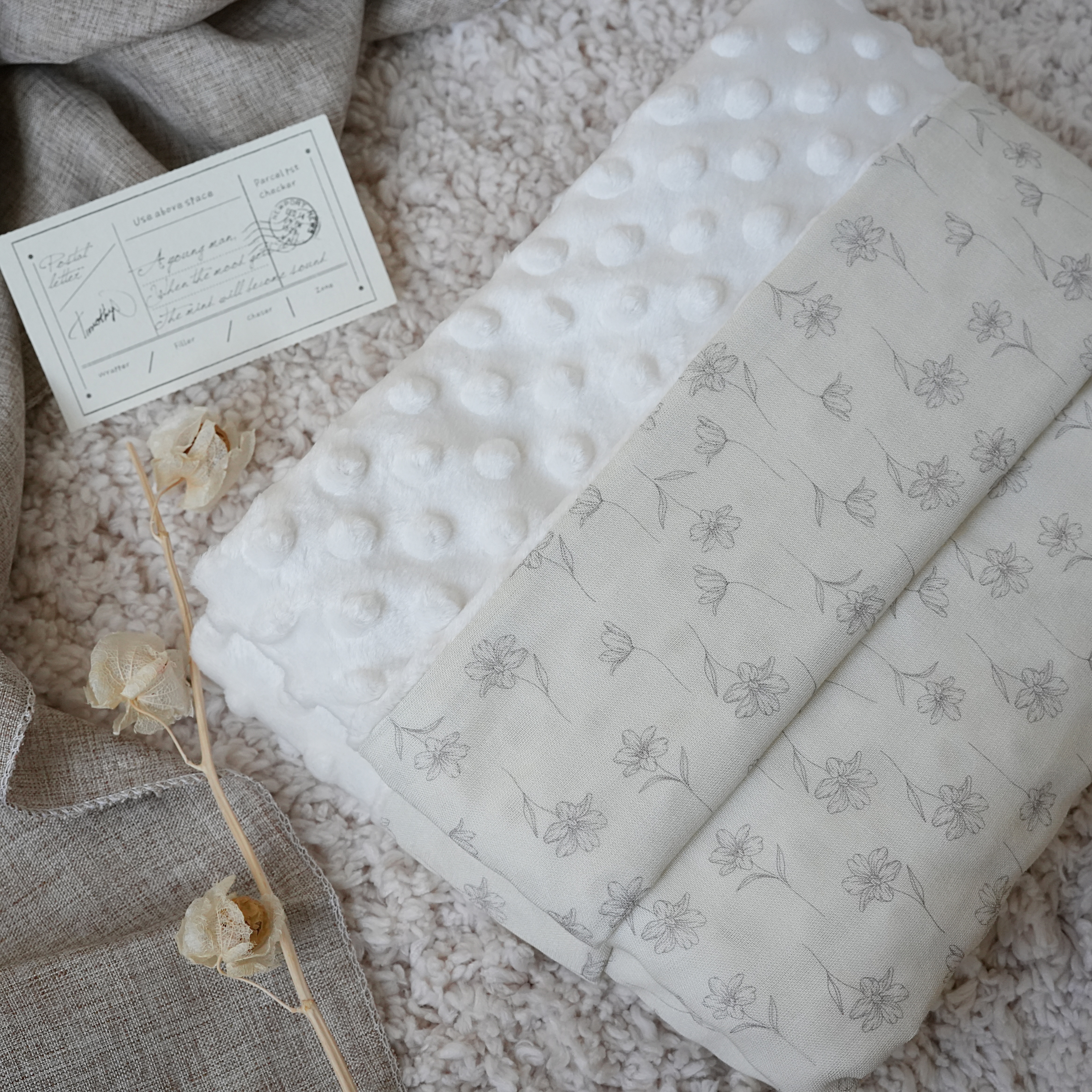 Hi Y.P store-舒眠毯-獨家設計款-高雅桔梗