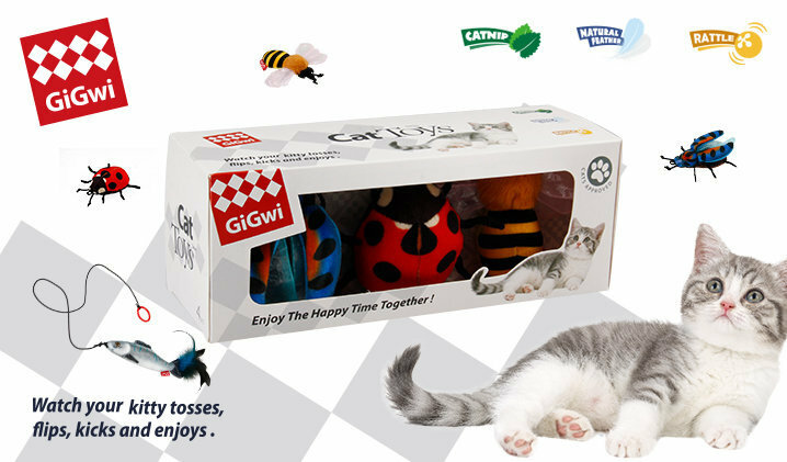 GiGwi - 貓咪4合1玩具禮盒