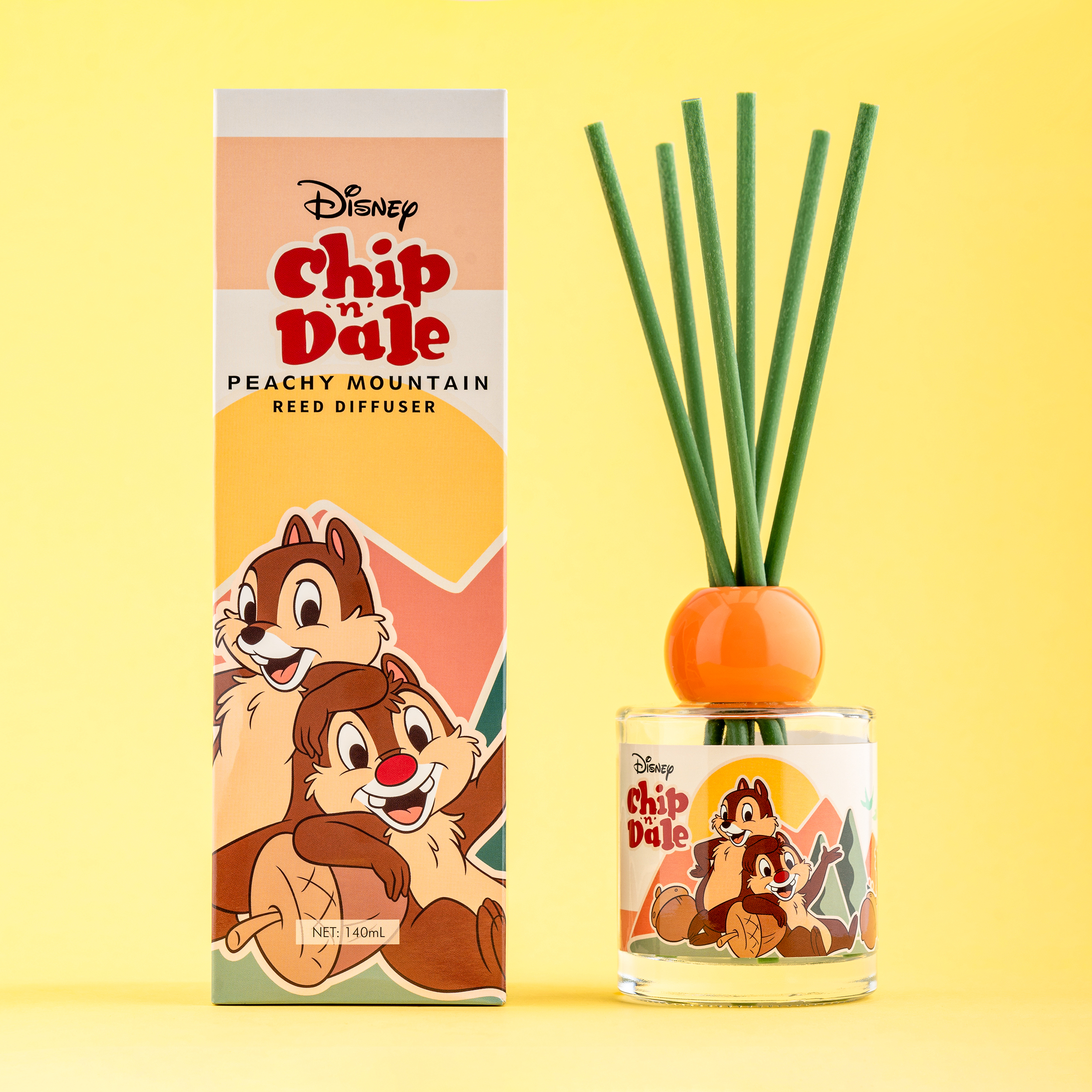 Chip & Dale - 室內香薰棒套裝 (香桃) 140ml