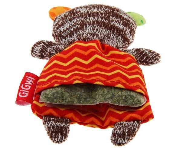 GiGwi - Refillable Catnip 針織熊貓草袋