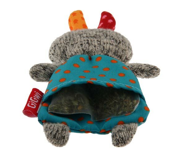 GiGwi - Refillable Catnip 針織兔貓草袋