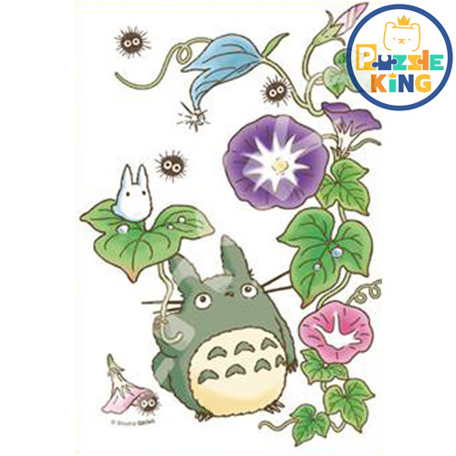 龍貓-牽牛花和龍貓 (迷你尺寸)