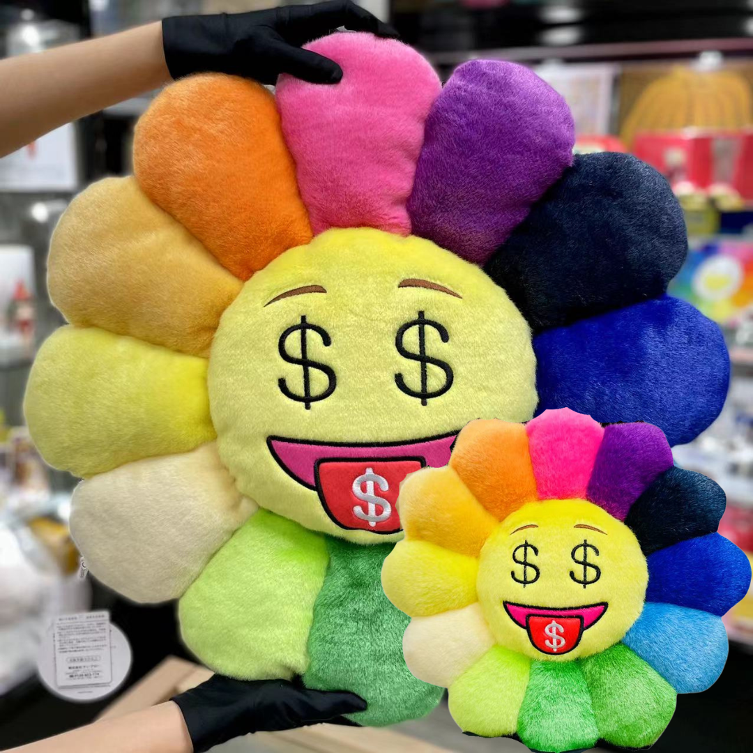 30cm/60cm  Flower Emoji Cushion (No.2)