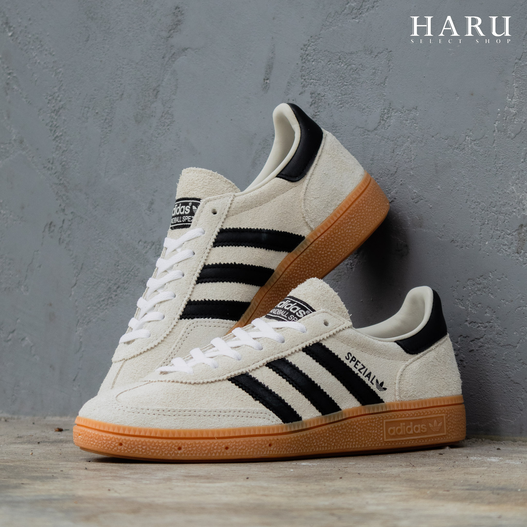 adidas originals Handball Spezial 三線 三葉草 燕麥灰 麂皮 焦糖底 德訓鞋 samba 男女同款 復古休閒鞋 IF6562