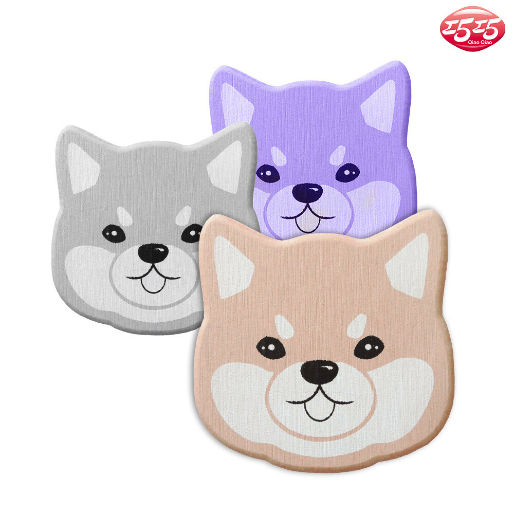 巧巧 珪藻土超吸水杯墊(柴犬型)