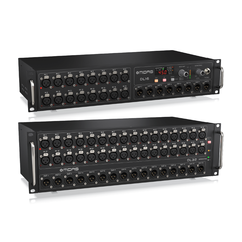 Midas Midas / DL系列 數位多軌StageBox ( DL16 / DL32 ) — 三峽配件 / 週邊｜YA! 玩音樂