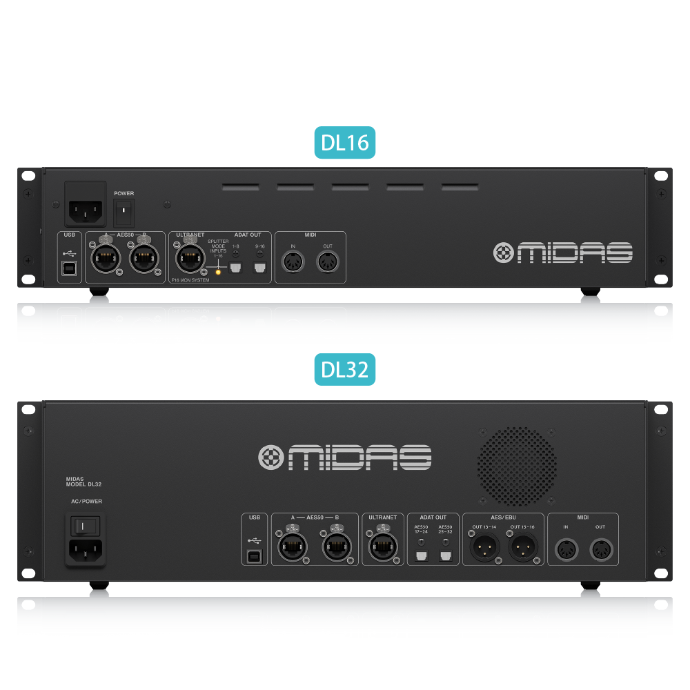 Midas Midas / DL系列 數位多軌StageBox ( DL16 / DL32 ) 第 3 張圖片｜三峽配件 / 週邊