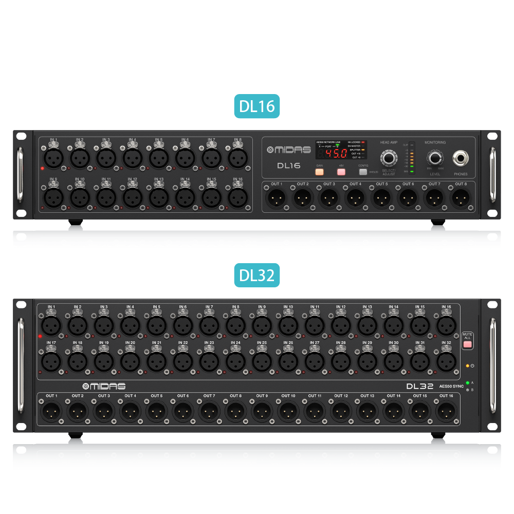 Midas Midas / DL系列 數位多軌StageBox ( DL16 / DL32 ) 第 2 張圖片｜三峽配件 / 週邊
