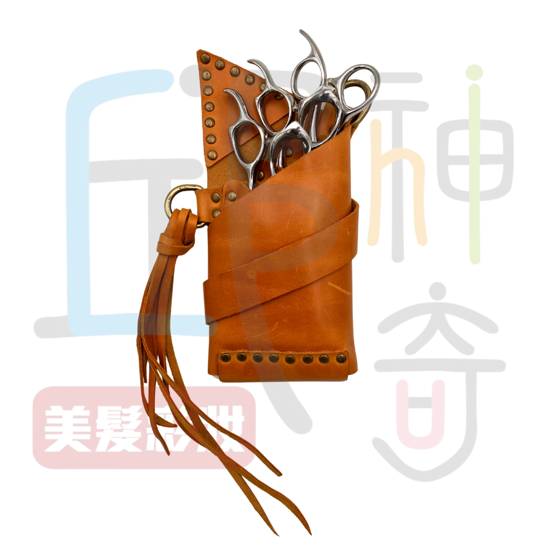 480進口皮質剪刀包
