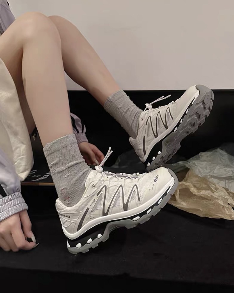 SALOMON XT-QUEST ADVANCED  雪白灰（410523）