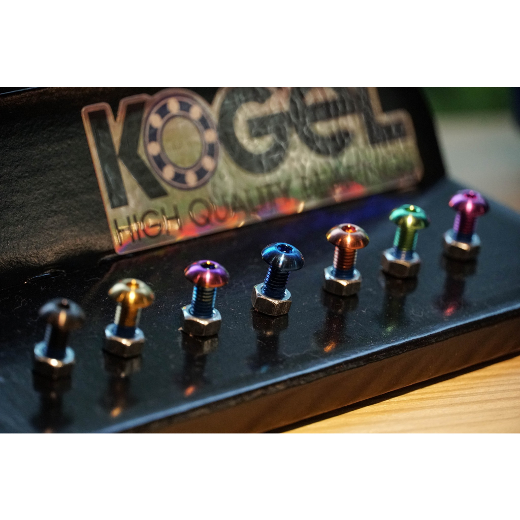改裝極品【KOGEL】鈦合金水壺架螺絲 防鏽防水（一組2入，共７色）