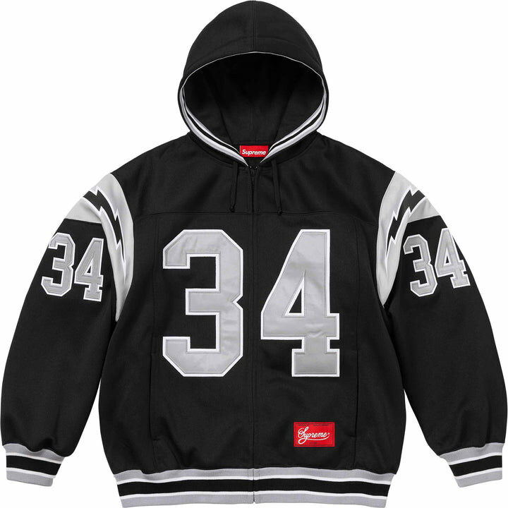 2024SS SUPREME Football Zip Up Sweatshirt 連帽 外套 現貨