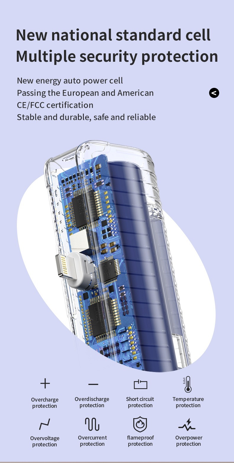 Rock - P85/P86  4800mAh 支架式外置充電器 l 移動電源|尿袋