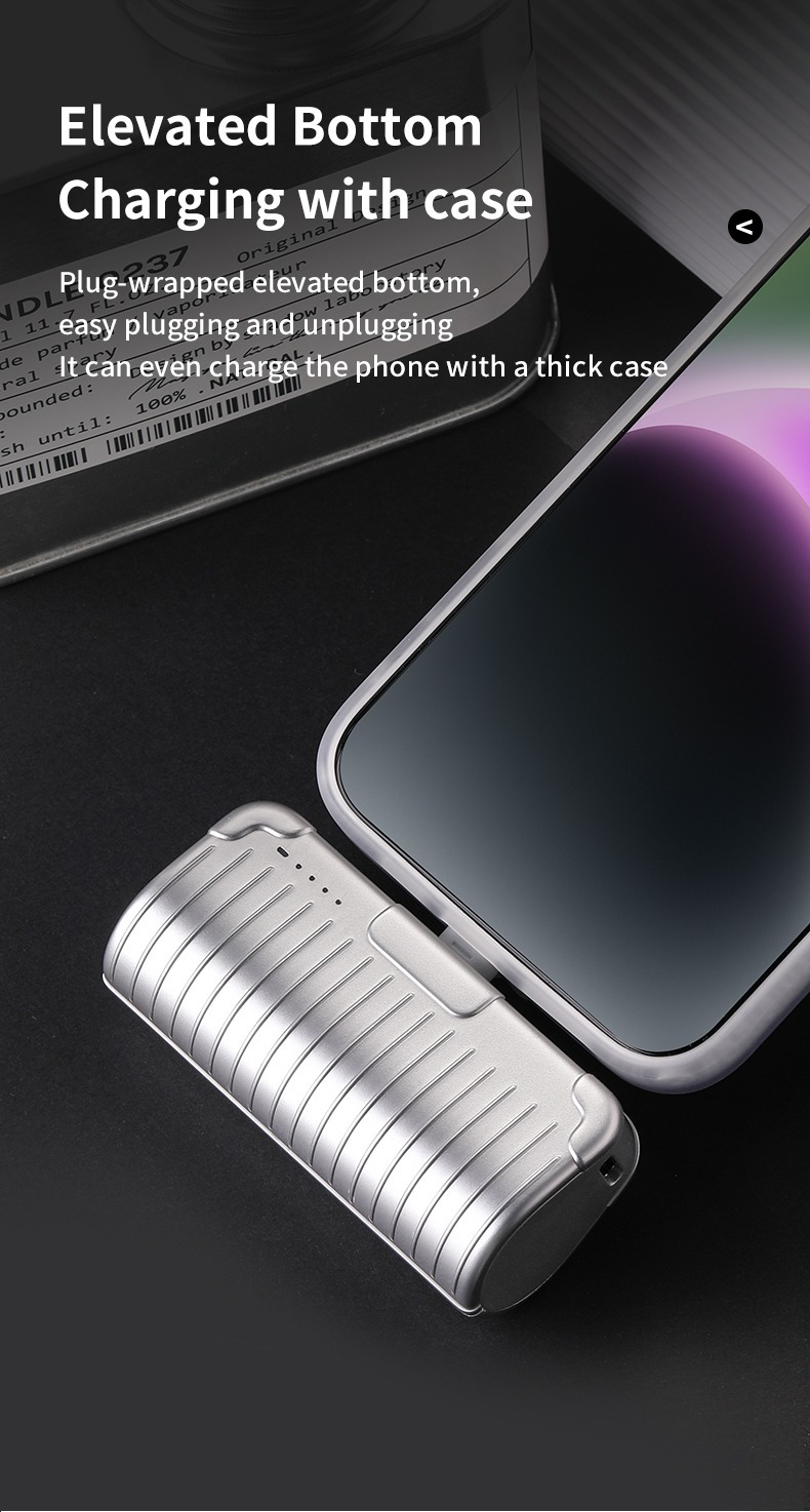 Rock - P85/P86  4800mAh 支架式外置充電器 l 移動電源|尿袋