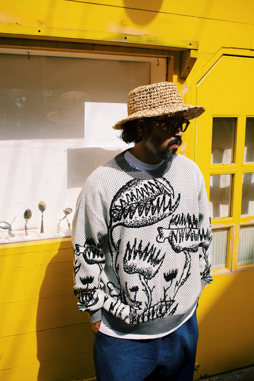 [Amanda Rose] Venus Flytrap Long Sleeve Top