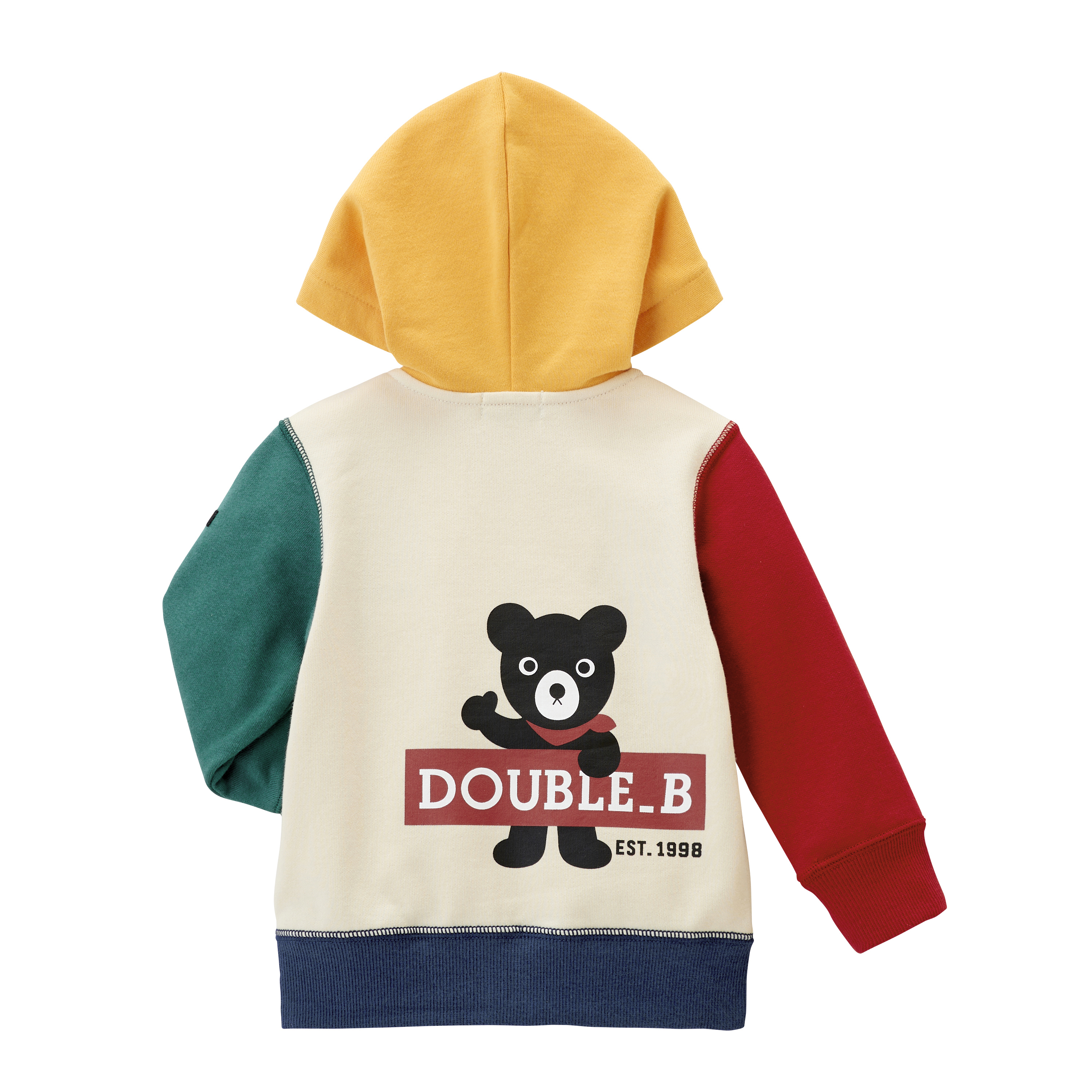 DOUBLE_B 招牌B君連帽外套-多色