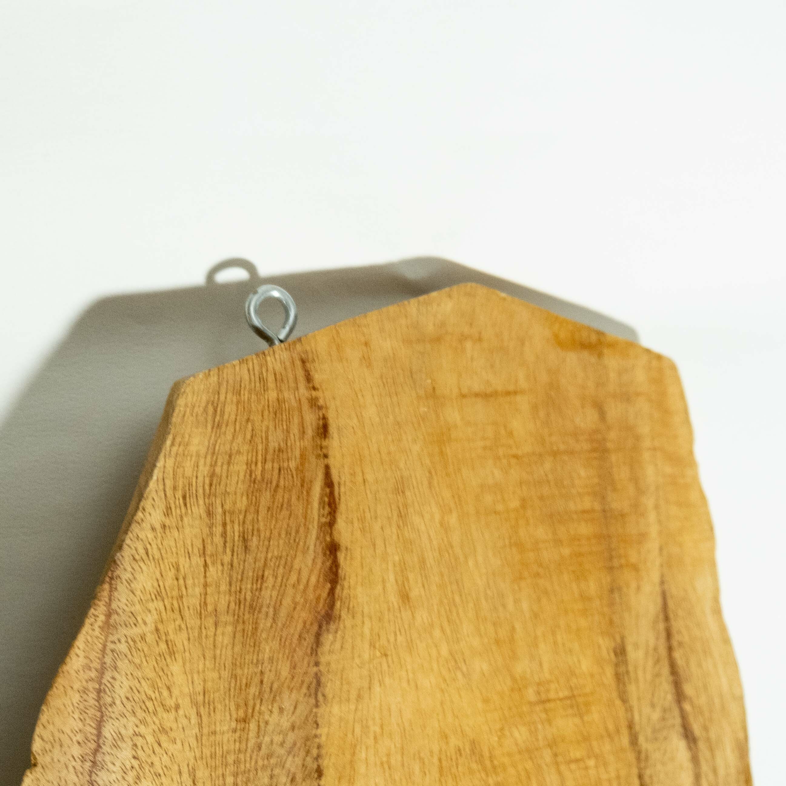 木雕壁飾｜彩繪風景畫｜薩爾瓦多