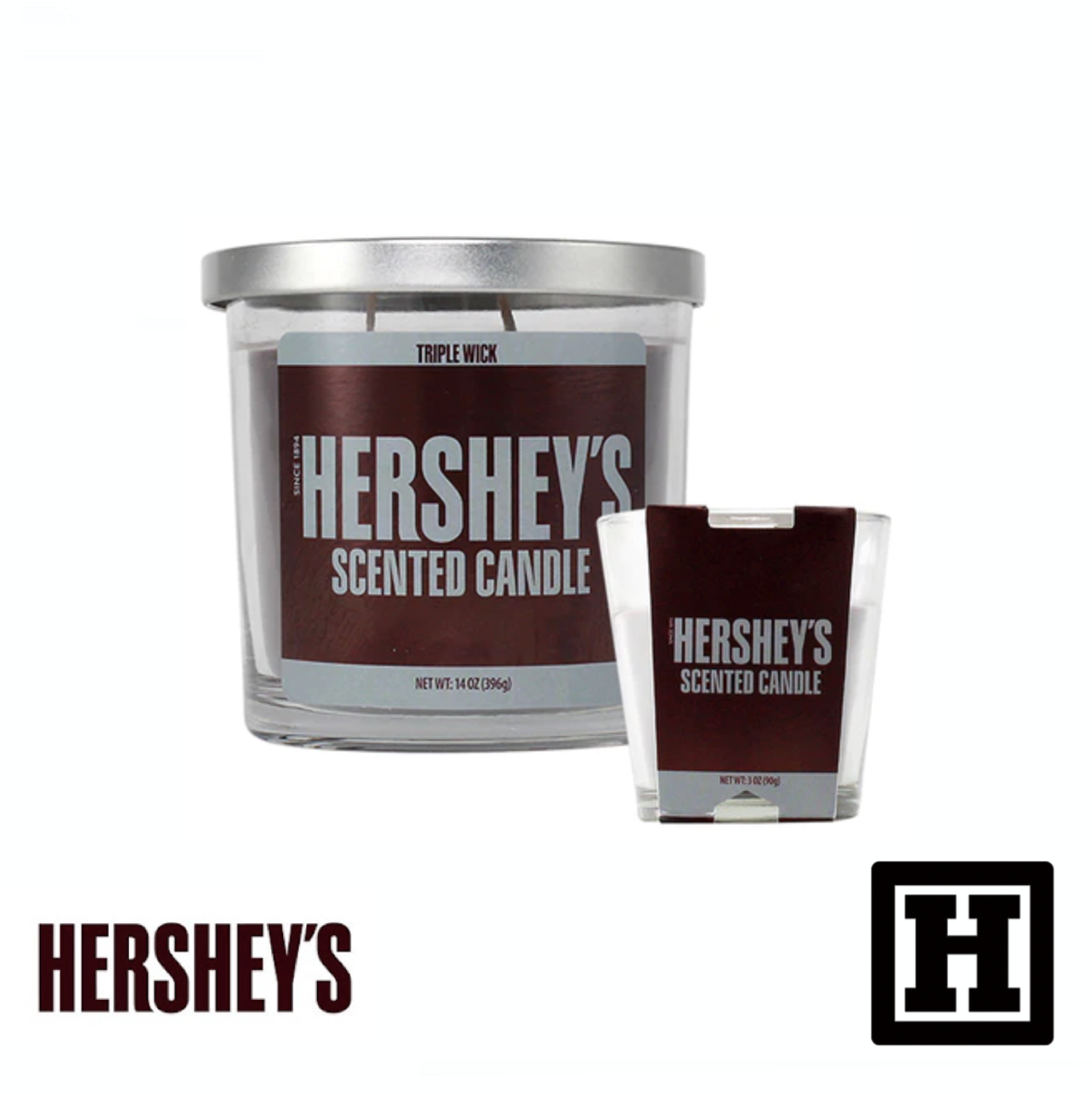 Licensed Snacks 香氛蠟燭「Hershey‘s 香濃巧克力」