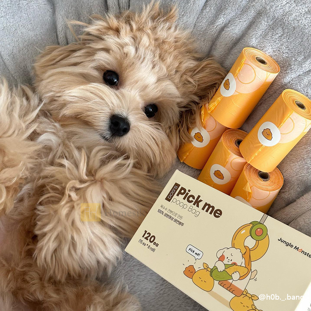 Pick Me 環保寵物便便袋 120個 (15個x8卷)