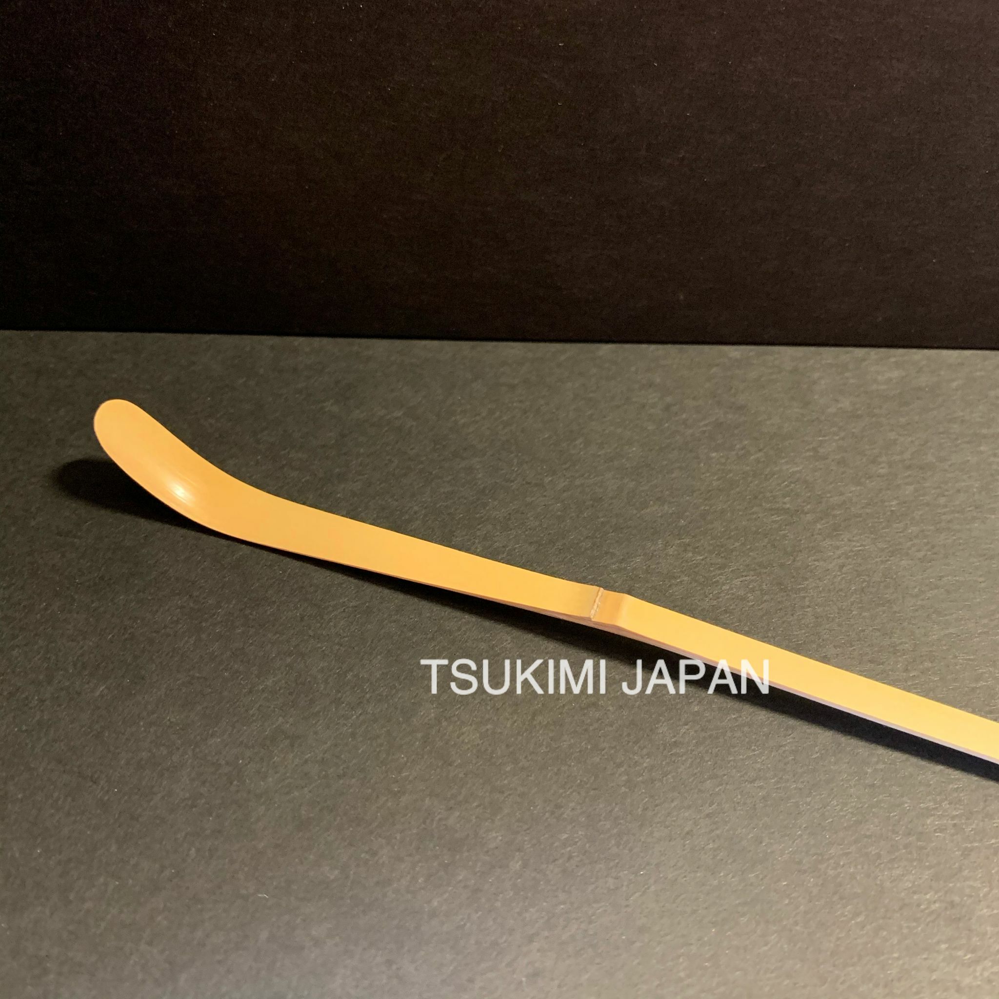 日本製 茶杓 白竹 上