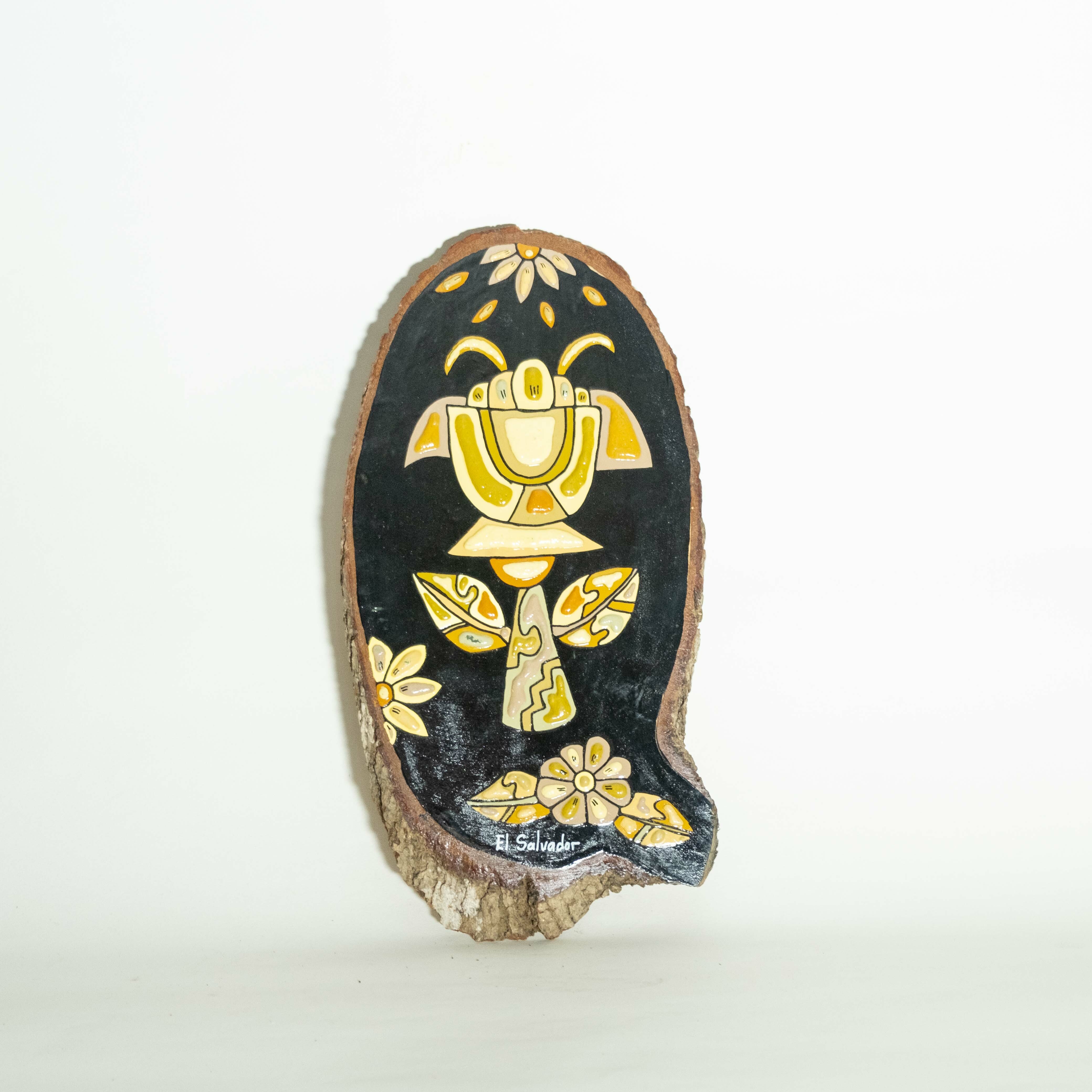 木雕壁飾｜永生花｜薩爾瓦多