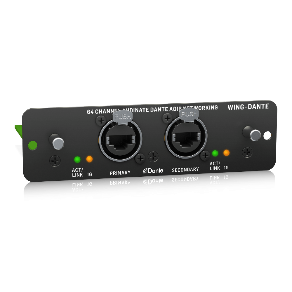 Behringer Behringer / WING-DANTE 數位音軌擴充卡 第 2 張圖片｜三峽配件 / 週邊