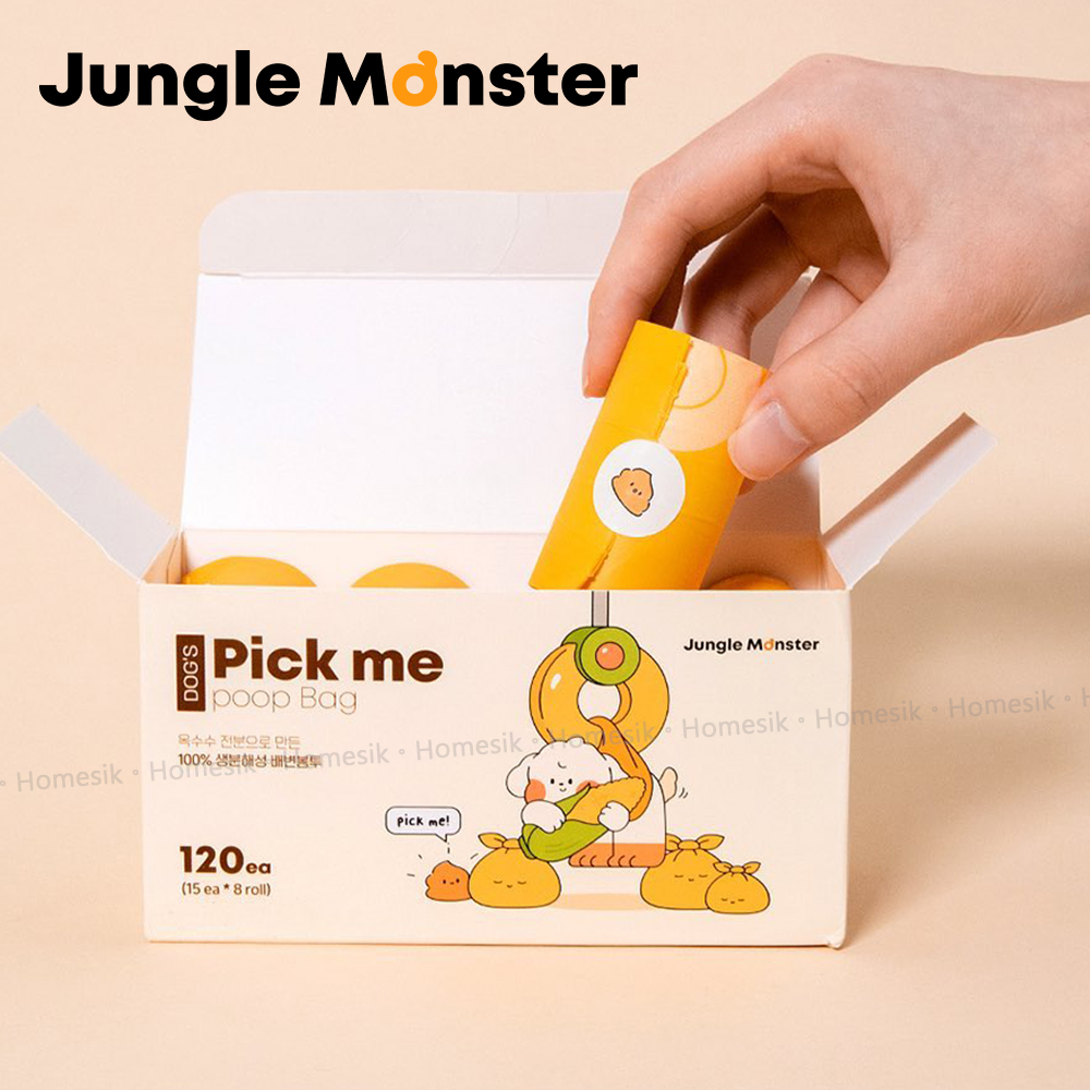 Pick Me 環保寵物便便袋 120個 (15個x8卷)