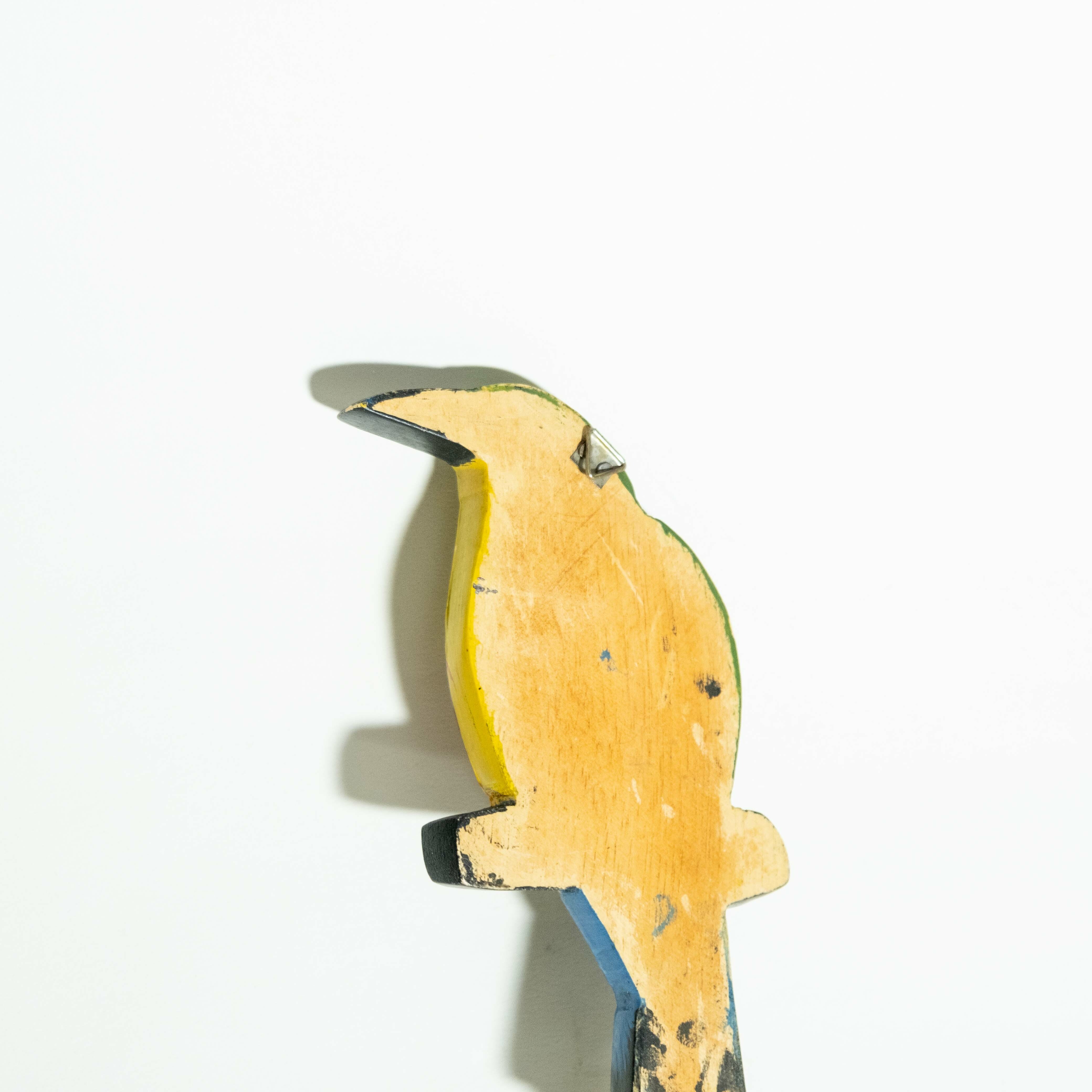 木雕壁飾｜長尾翠鳥｜尼加拉瓜