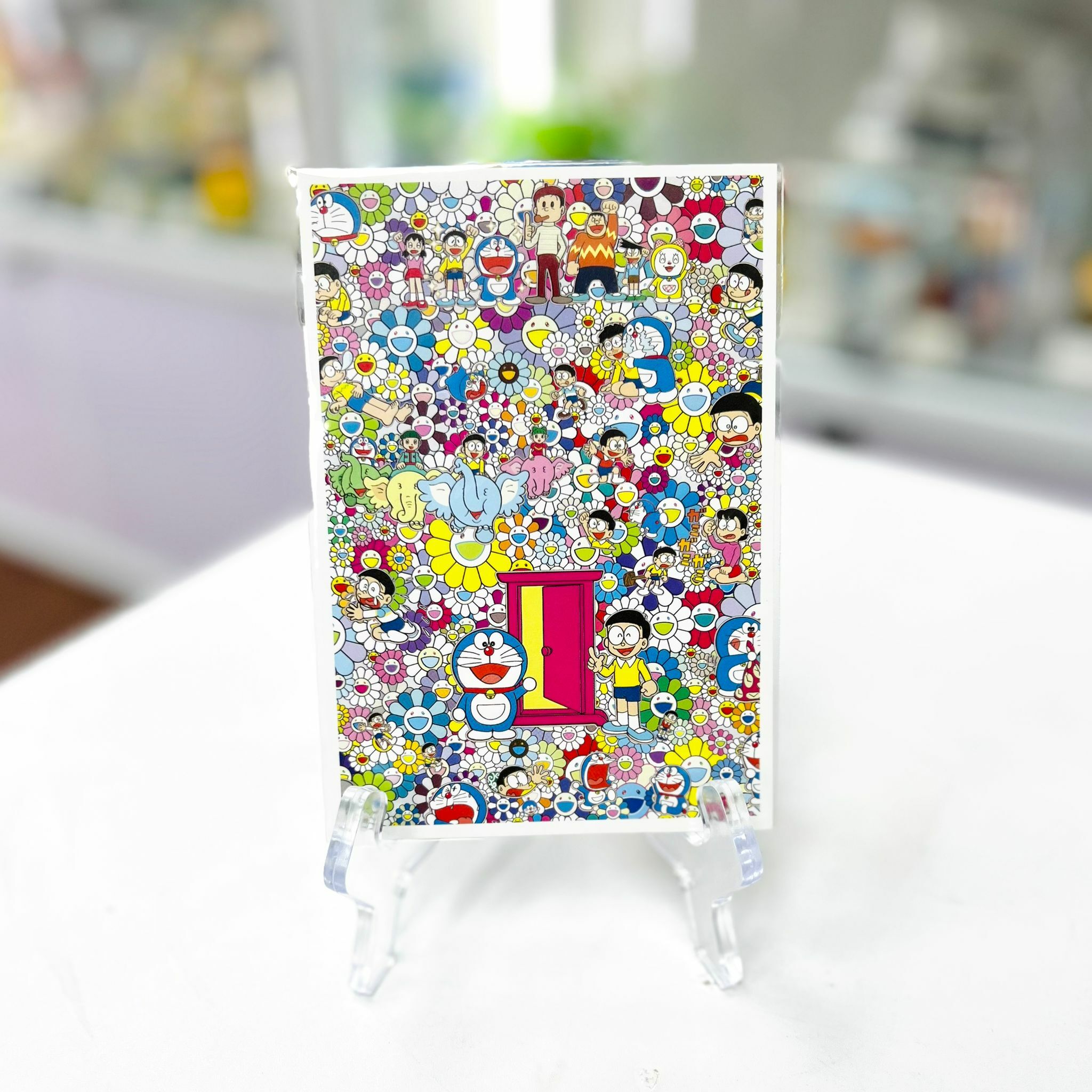 Murakami x Doraemon Expo postcard (S)