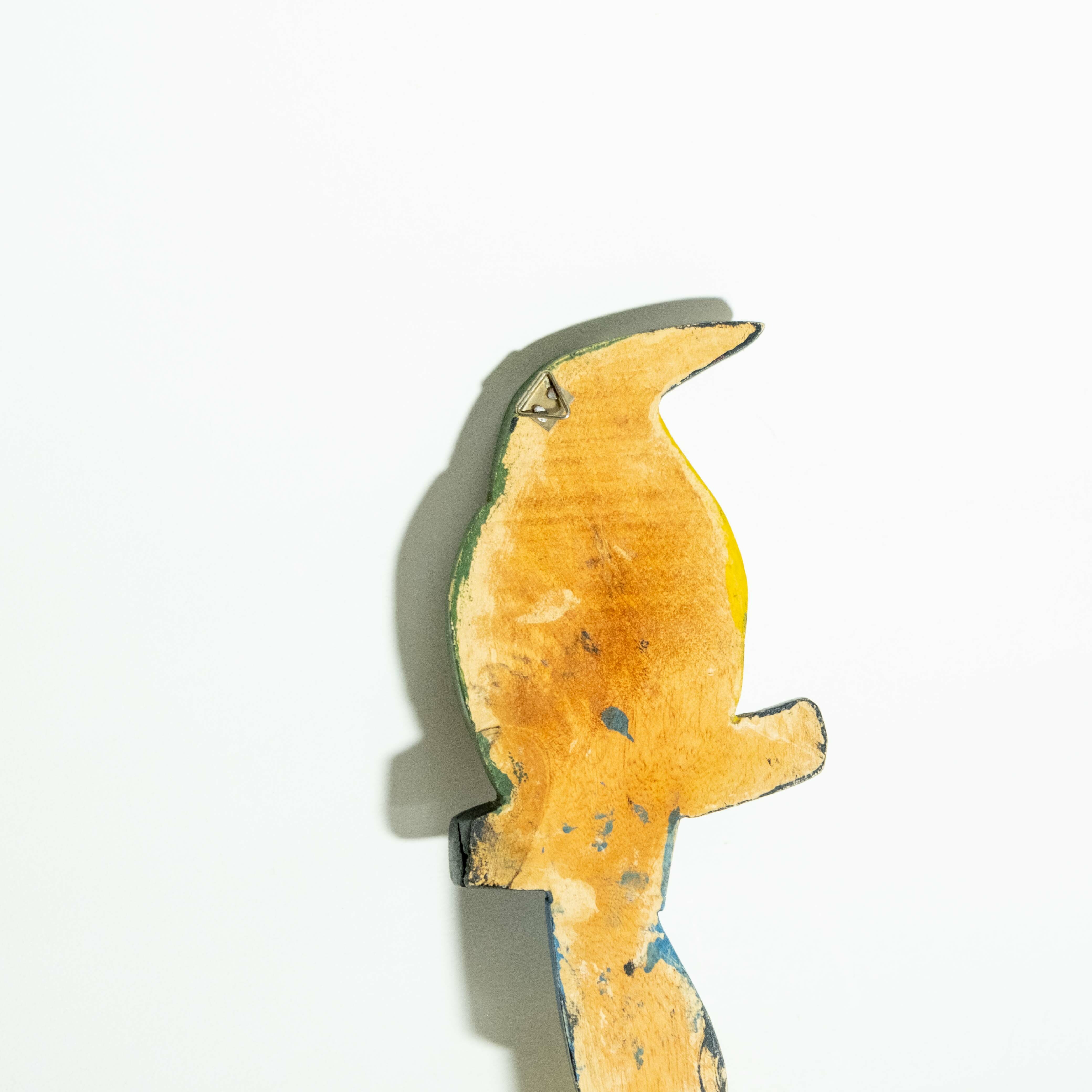 木雕壁飾｜長尾翠鳥｜尼加拉瓜