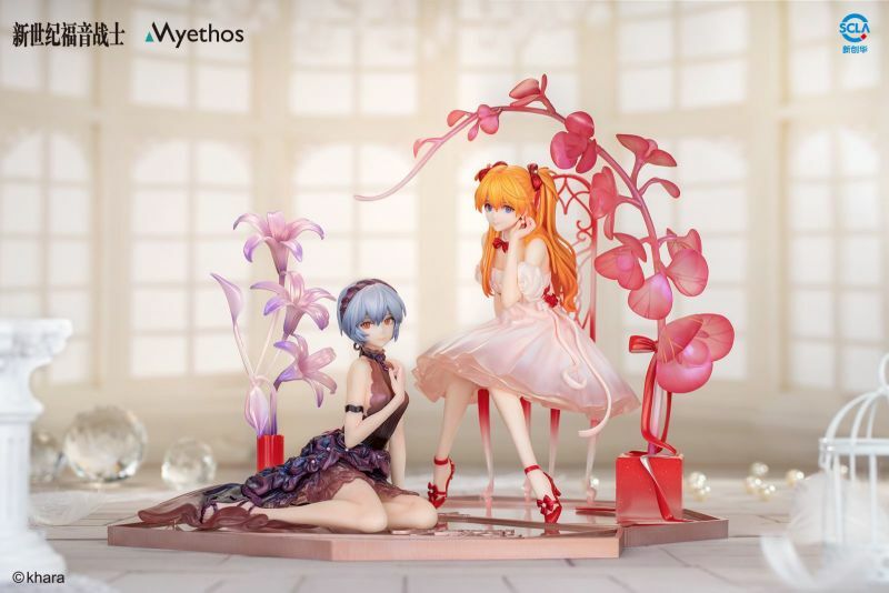 現貨 Myethos EVA 新世紀福音戰士 綾波麗&明日香 花之語Ver.