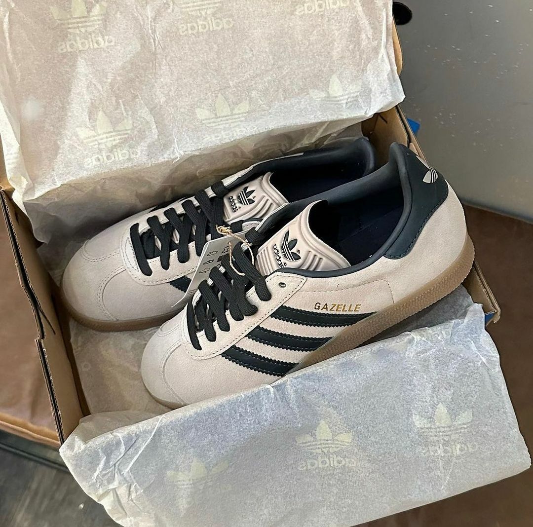 ADIDAS GAZELLE 摩卡黑 咖啡 米灰 焦糖底 男鞋 / 預購