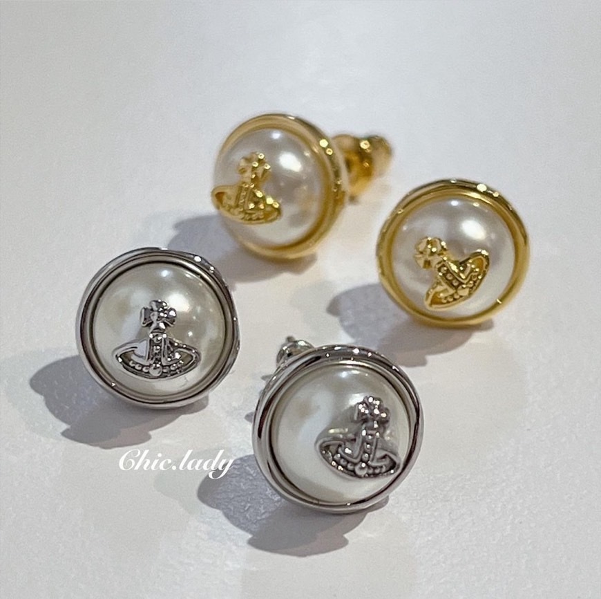 Earrings | 土星珍珠