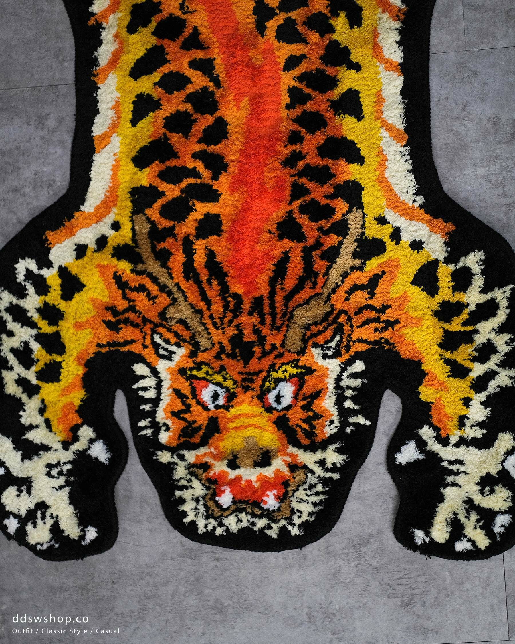 RAW EMOTIONS - 龍年地毯 橘色