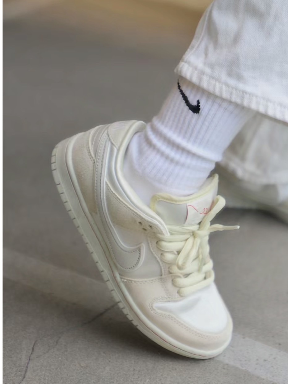 KTQ STORE ‧ Nike SB Dunk Low "City Of Love Light Bone" 情人節限定 米白 FZ5654-100