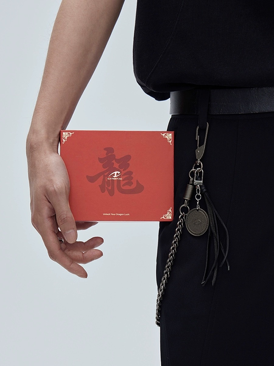 CATSSTAC龍年賜福掛飾 鑰匙掛鍊+做舊褲鏈 龍年限定