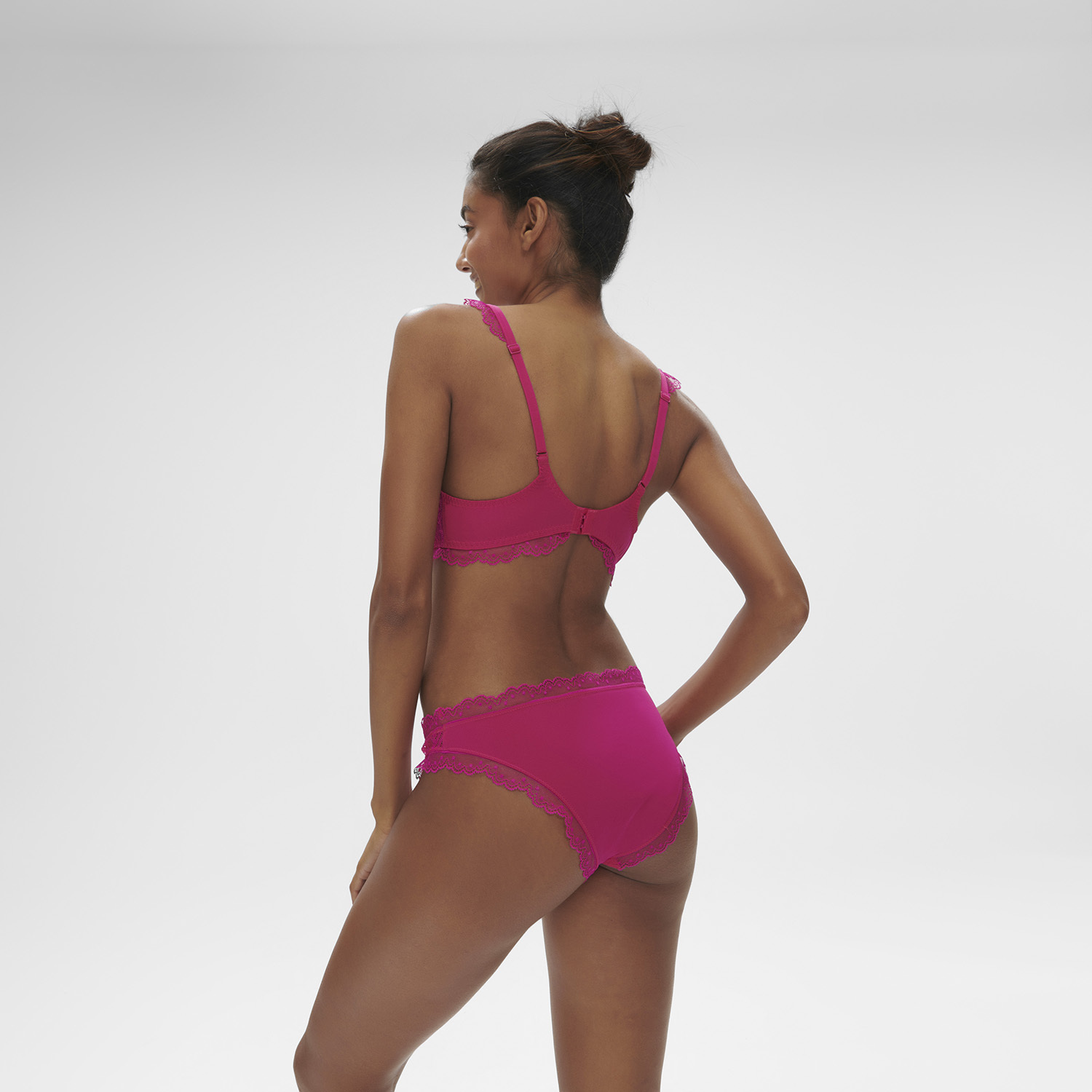 CANOPÉE 花欉 3D立體胸罩 扶桑花色