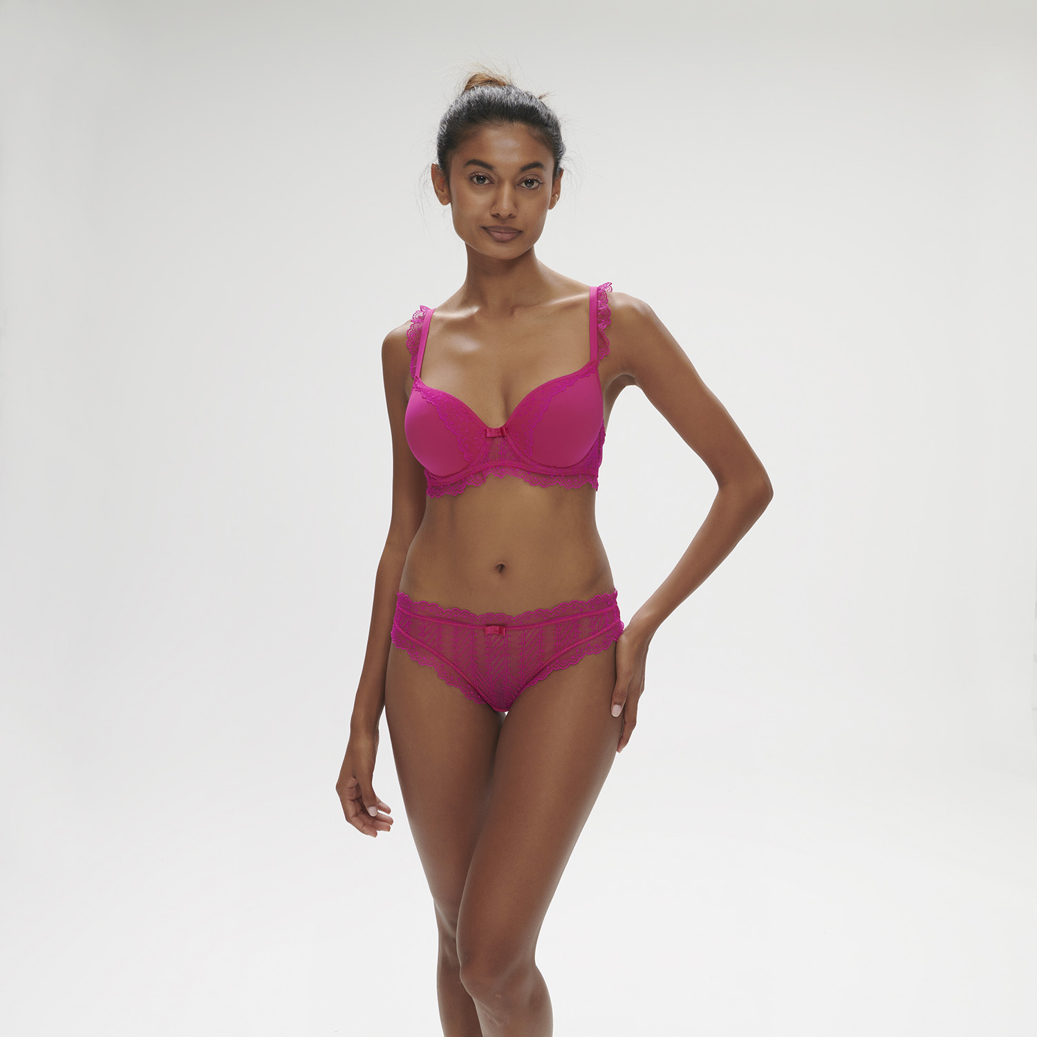 CANOPÉE 花欉 3D立體胸罩 扶桑花色