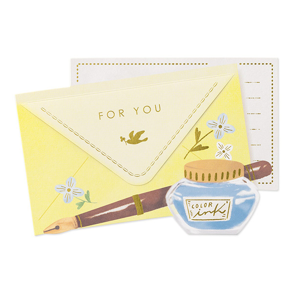 信紙 FOR YOU 開窗卡片｜日本MIDORI