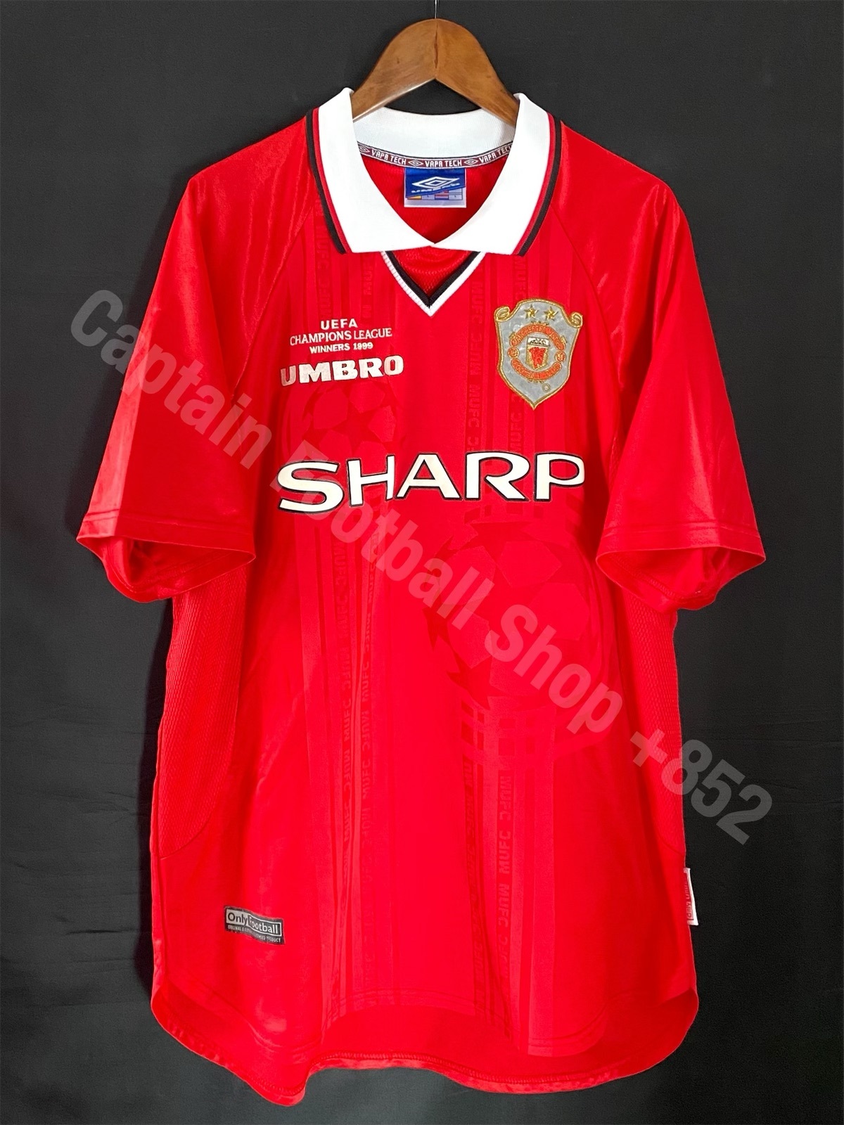 曼聯 1999-2000 Umbro 歐聯版主場球衣 #7 BECKHAM