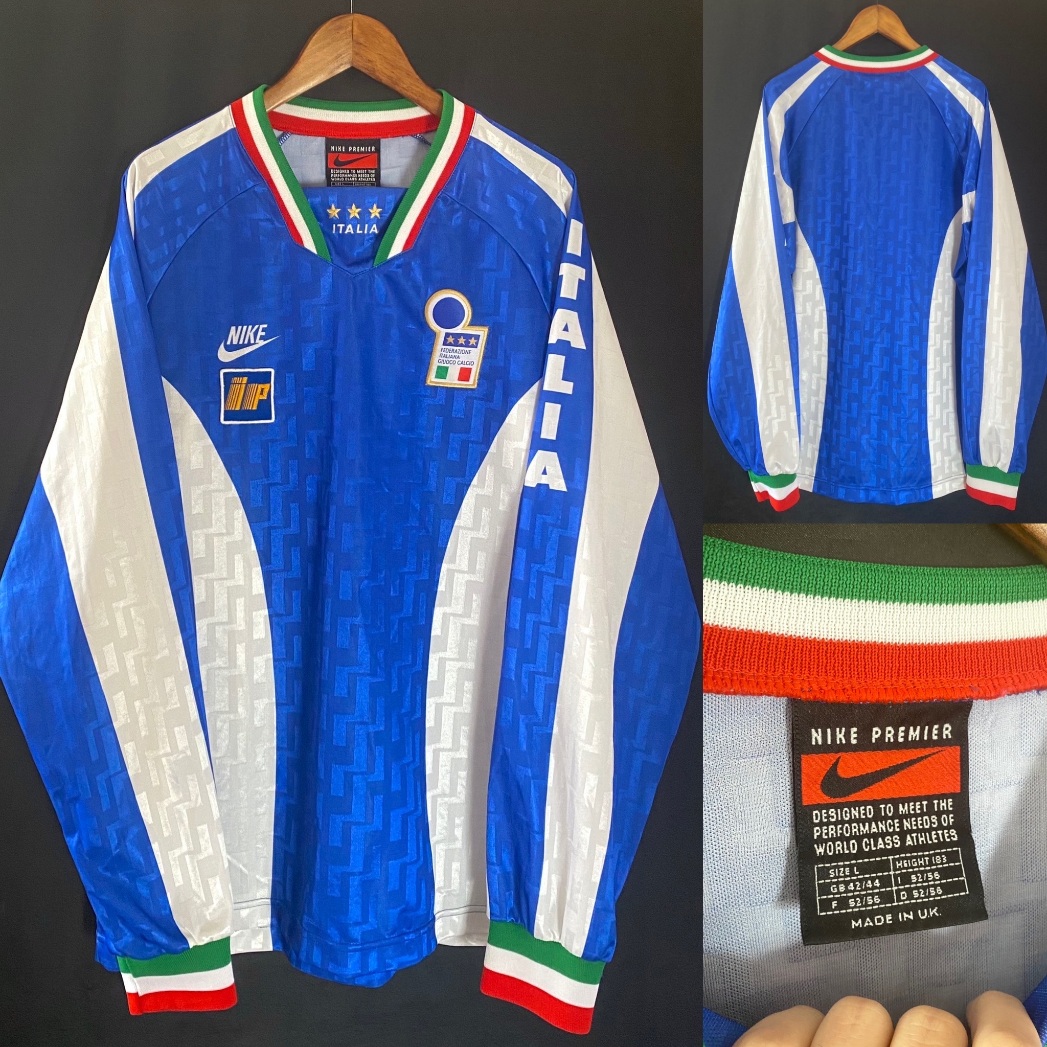 Italy 1996-1997 Nike L/S Training Shirt