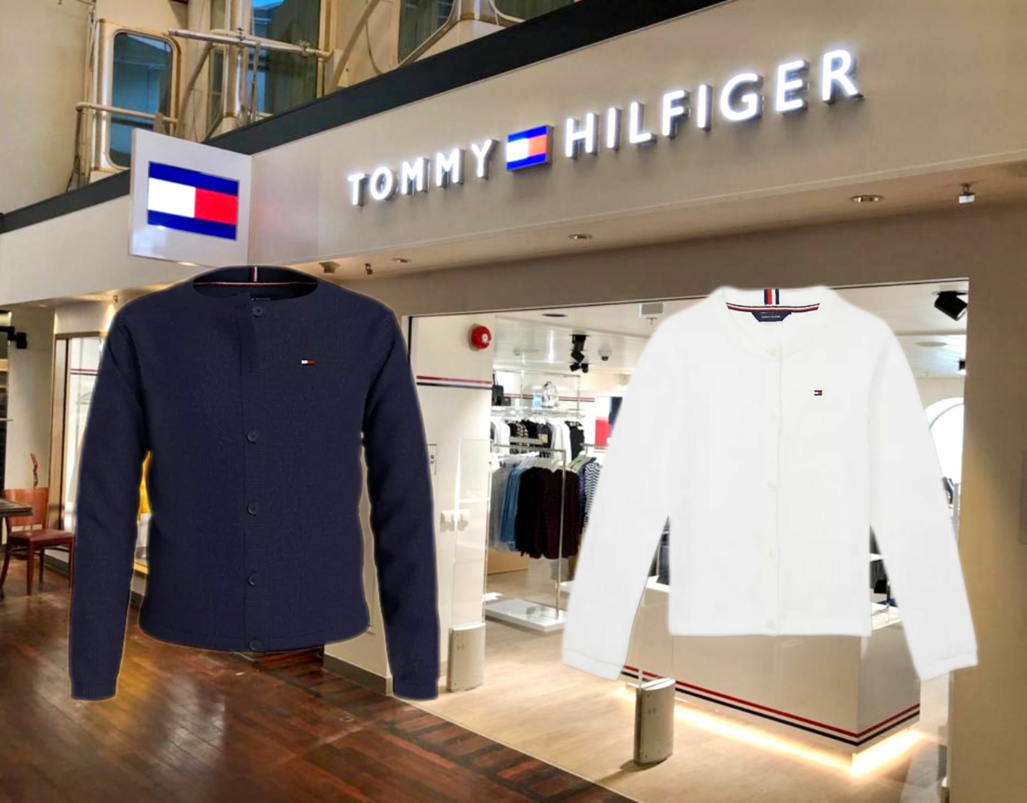 【預購】Tommy Hilfiger  F022106 大童開衫